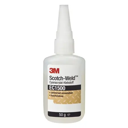 3M™ EC 1500 Cyanoacrylate Adhesive - , , Cyanoacrylate - Illustration 13605