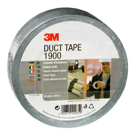3M™ Gewebeklebeband 1900 - einseitig, Gewebe, Gummi - Harz - Abbildung 710