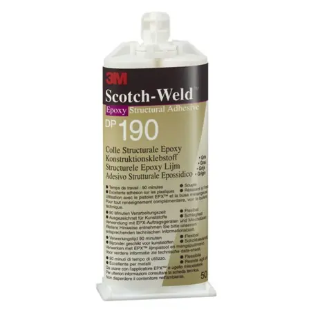 3M™ DP 190 Dwuskładnikowy klej budowlany na bazie żywicy epoksydowej - , , Żywica epoksydowa - Ilustracja 25550