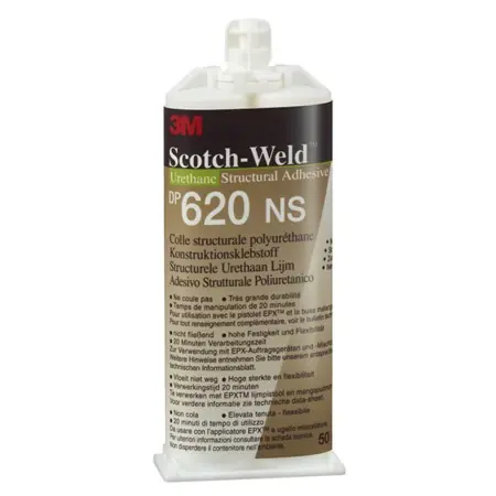 3M™ DP 620 NS Zweikomponenten-Konstruktionsklebstoff auf Polyurethanbasis - , , UV Acrylat - Abbildung 1634