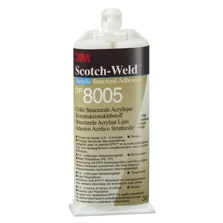 3M™ DP 8005 Zweikomponenten-Konstruktionsklebstoff auf Acrylatbasis - , , UV Acrylat - Abbildung 1638