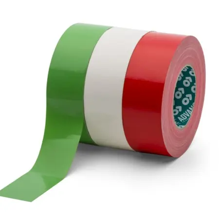 CA-352 PE coated fabric adhesive tape - one-sided, Fabric, Natural rubber - Illustration 14008