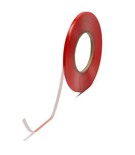 CA-412 PV1 PET tape, strong (open) / weak - double-sided, PET film, Dispersion acrylate, Solvent acrylate - Illustration 14009