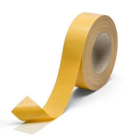 CA-457 PV1 Cotton fabric adhesive tape, strong (open) / weak - double-sided, Fabric, Dispersion acrylate, Synthetic rubber - Illustration 14012