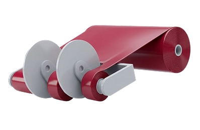 Umrollschneiden von Klebeband in individuelle Rollenbreiten