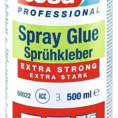 tesa® 60022 Adhésif en aérosol Extra fort - , Colle en spray, Caoutchouc synthétique - Illustration 28448
