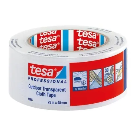 tesa® 4665 Nastro in tessuto UV - unilaterale, Tessuto, Gomma sintetica - Illustrazione 26165
