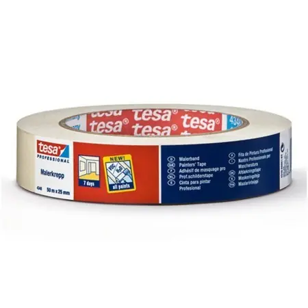 tesakrepp® 4348 nastro adesivo crespato - unilaterale, Carta, Gomma naturale - Illustrazione 26169